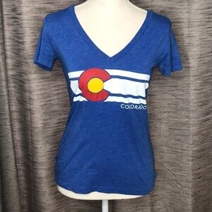 COLORADO FLAG SMALL BLUE TSHIRT